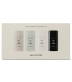 SALT & STONE Aluminum Free Deodorant – Mini Discovery Set, Extra Strength 48HR Protection for Men & Women