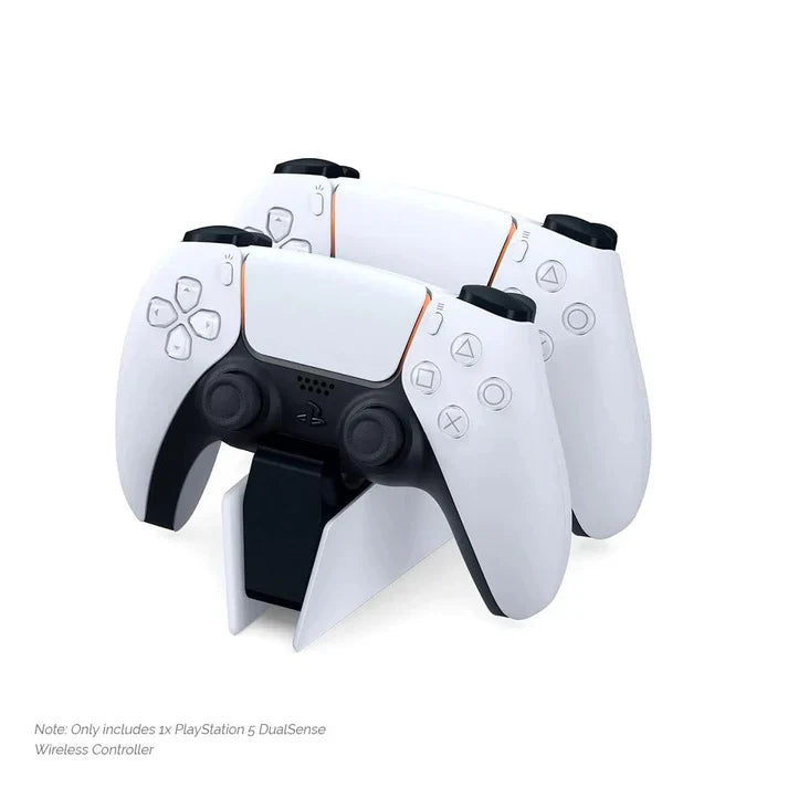 PlayStation 5 DualSense Wireless Controller – White | PS5 Gamepad with Haptic Feedback & Adaptive Triggers