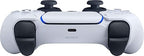 PlayStation 5 DualSense Wireless Controller – White | PS5 Gamepad with Haptic Feedback & Adaptive Triggers