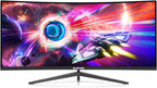 Sceptre 34-Inch Curved Ultrawide WQHD Monitor 3440 x 1440 R1500 up to 180Hz/165Hz DisplayPort x2 99% sRGB 1ms Picture by Picture, Build-in Speakers Machine Black 2025 (C345B-QUT168)
