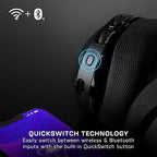 Turtle Beach Stealth 600 Wireless Multiplatform Amplified Gaming Headset for Xbox Series X|S, Xbox One, PC, PS5, PS4, & Mobile – Bluetooth, 80-Hr Battery, Noise-Cancelling Mic – Black