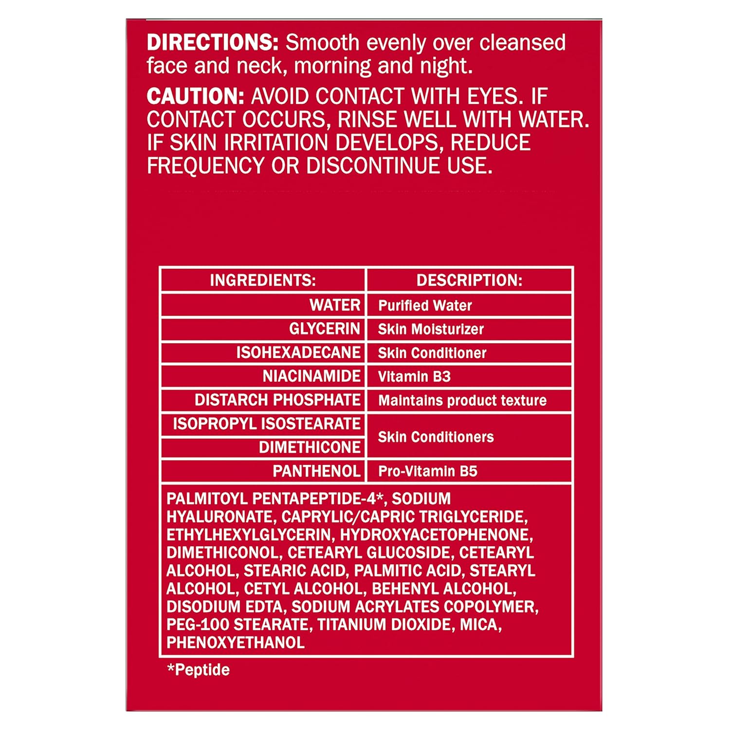 Olay Regenerist Micro-Sculpting Face Cream – Fragrance-Free Anti-Aging Moisturizer with Hyaluronic Acid, Niacinamide & Peptides – 1.7 oz